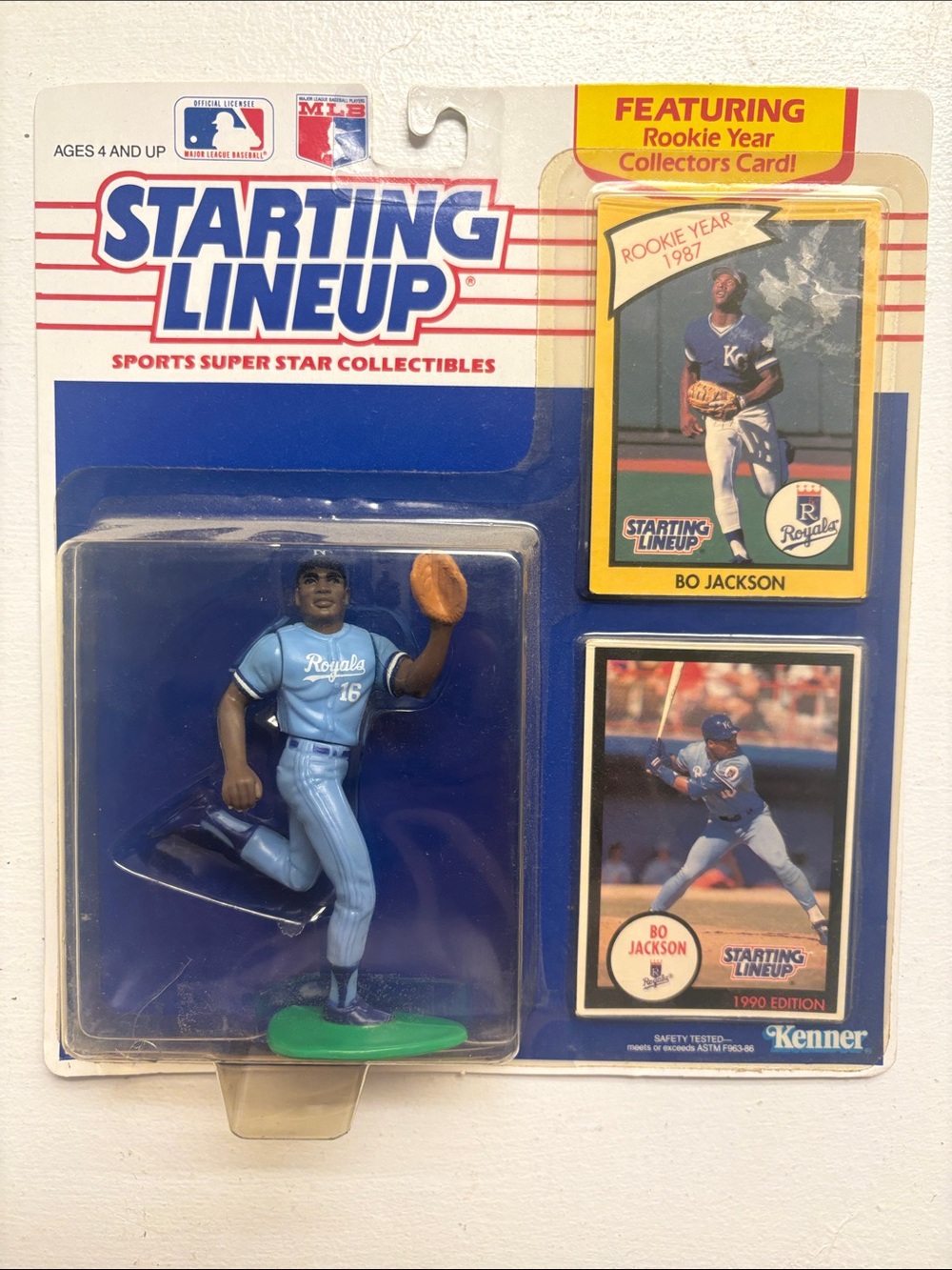 Starting Lineup Bo Jackson Kansas City Royals Figure - Light Blue Uniform